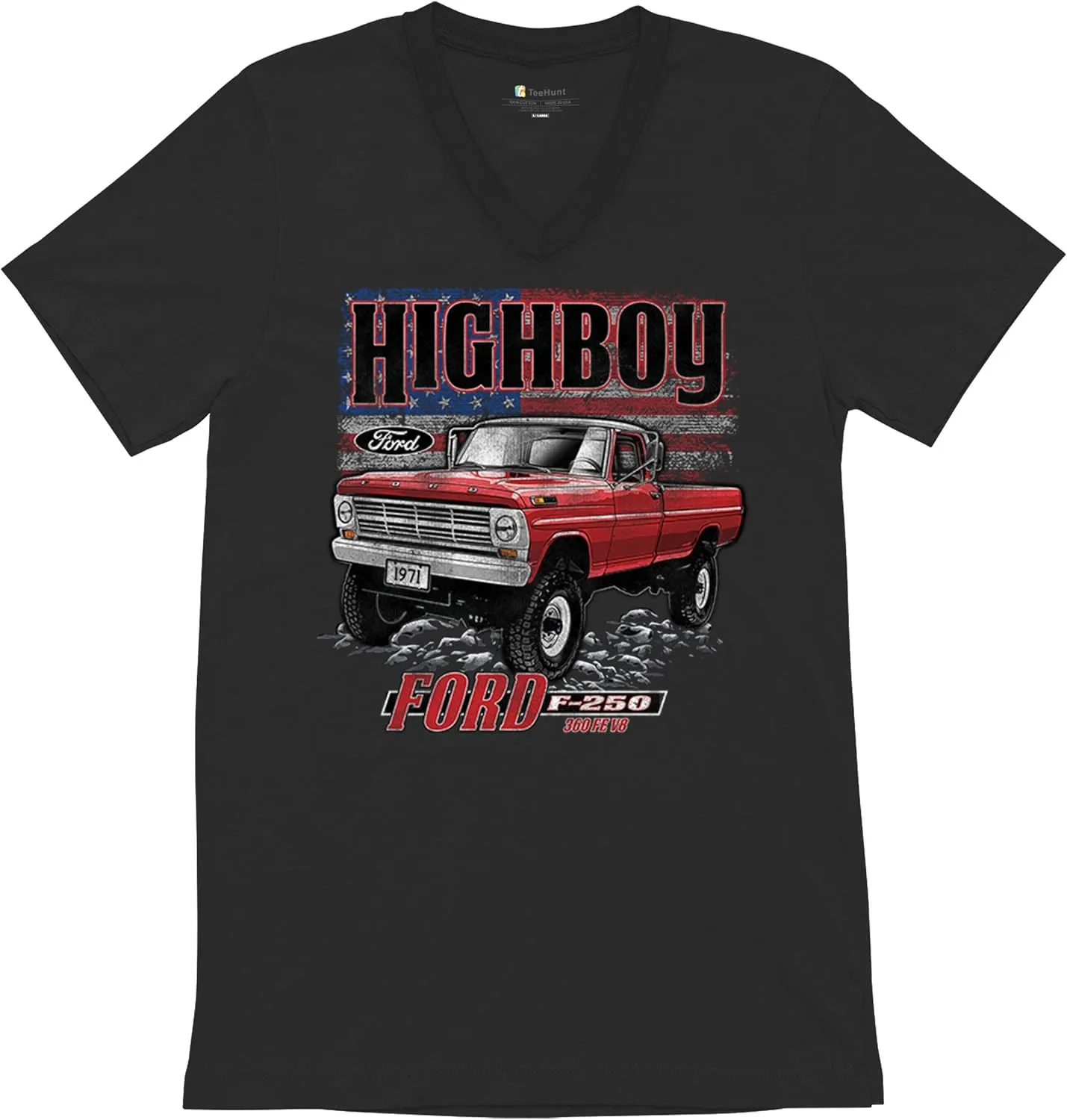 1971 Ford F-250 Highboy Men's Graphic T-Shirts and Tank Tops