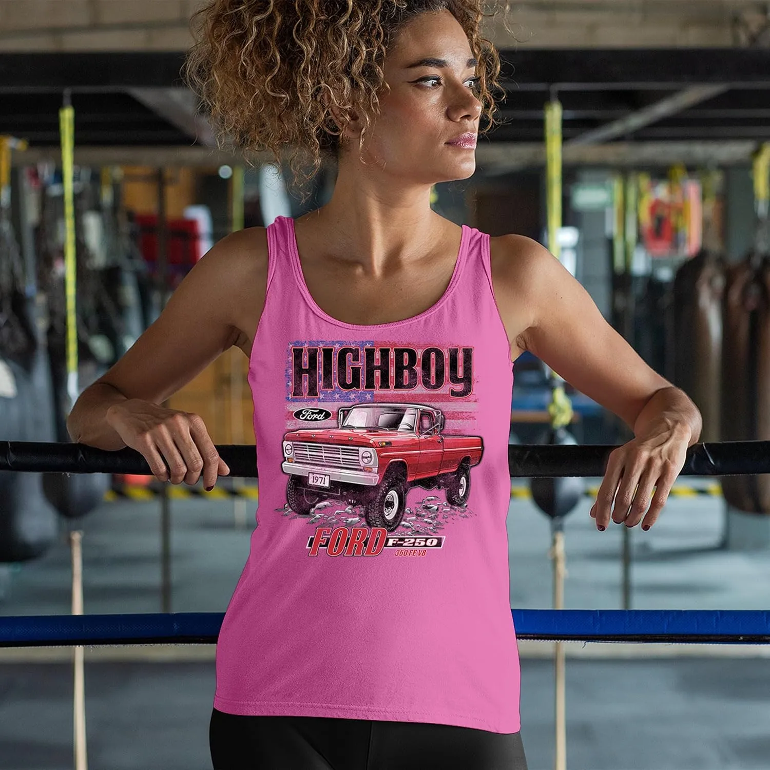 1971 Ford F-250 Highboy Women's Graphic T-Shirts and Tank Tops