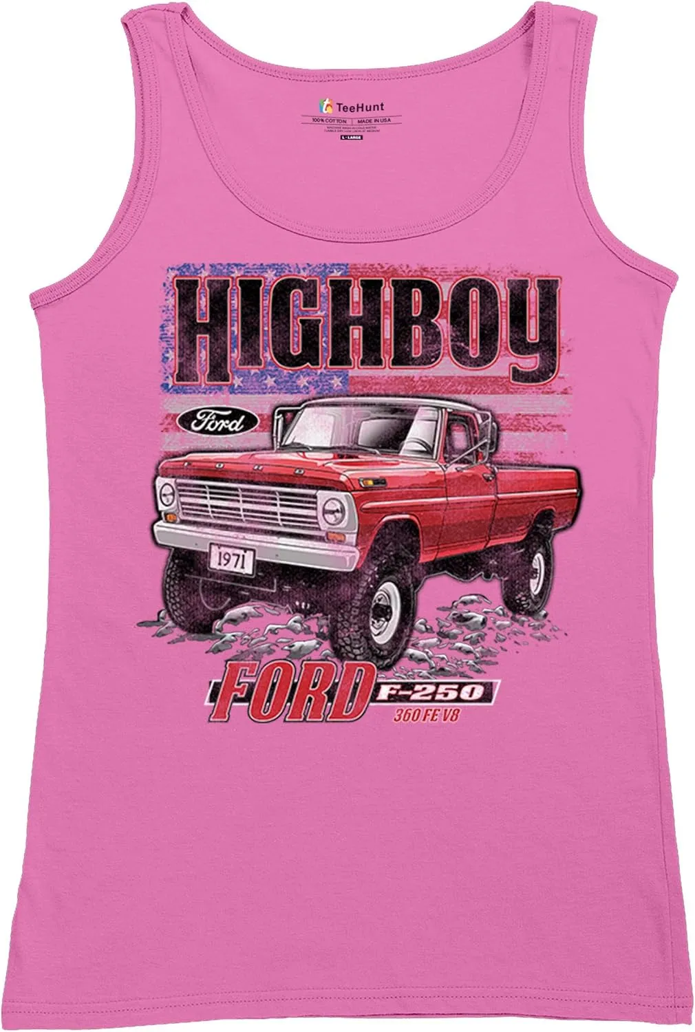 1971 Ford F-250 Highboy Women's Graphic T-Shirts and Tank Tops