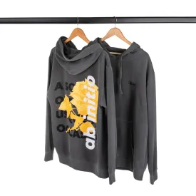 Cal 7 Latin Motto Oversized Hoodie