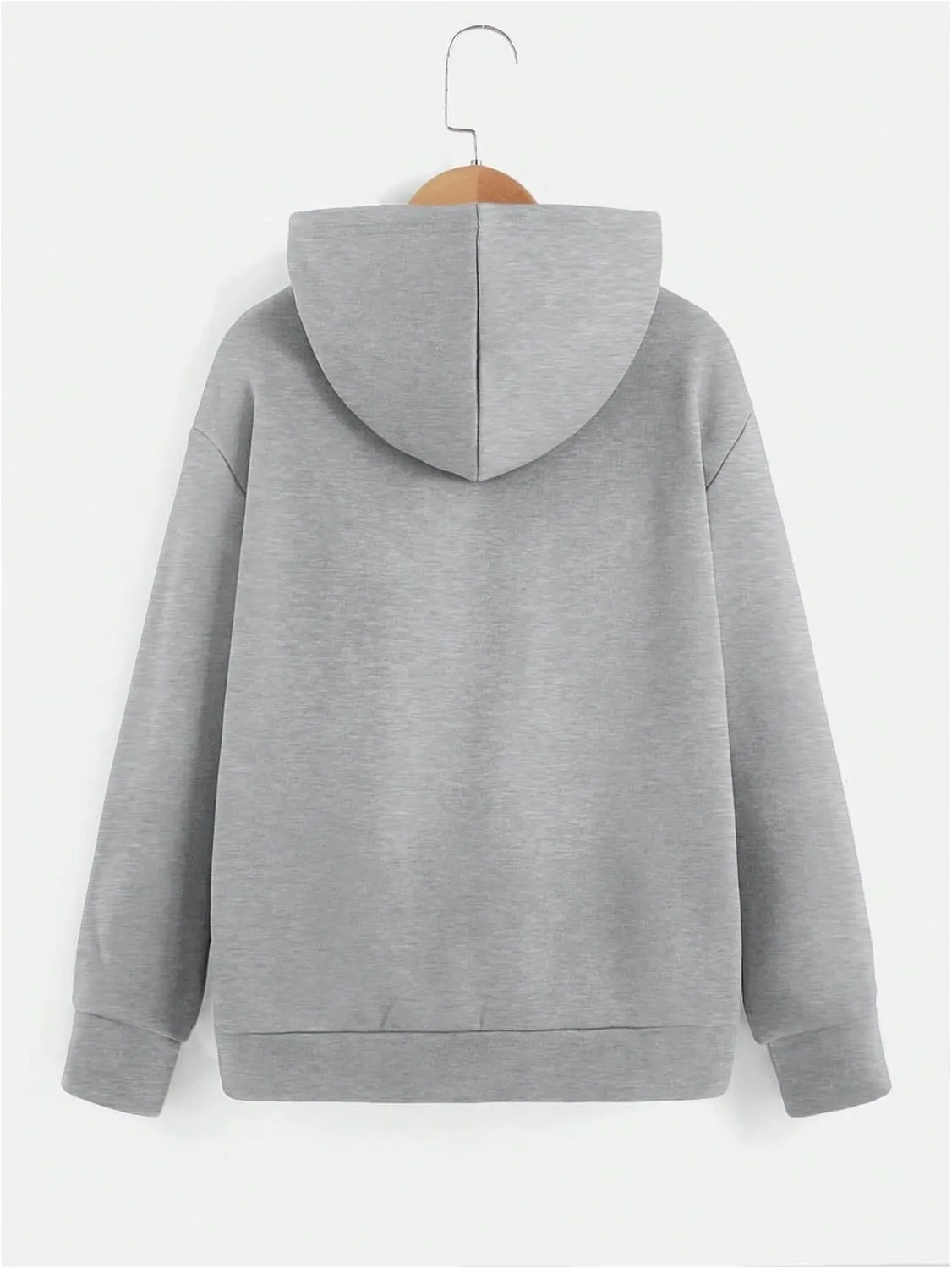Floerns Boys Graphic Print Sweatshirt Long Sleeve Drop Shoulder Pullover Hoodie