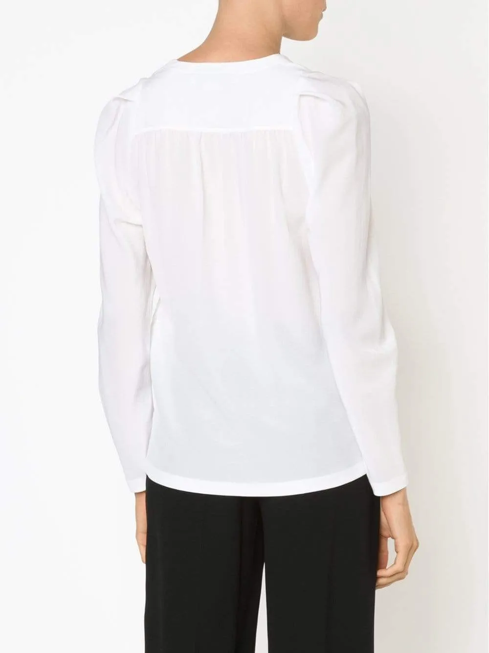 Gathered Shoulder Blouse