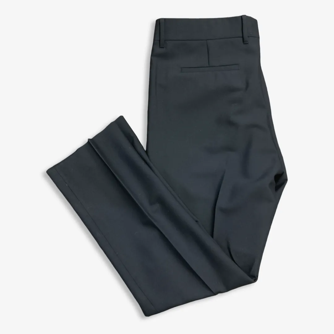 Givenchy Men's Black Wool and Mohair Blend Smart Trousers