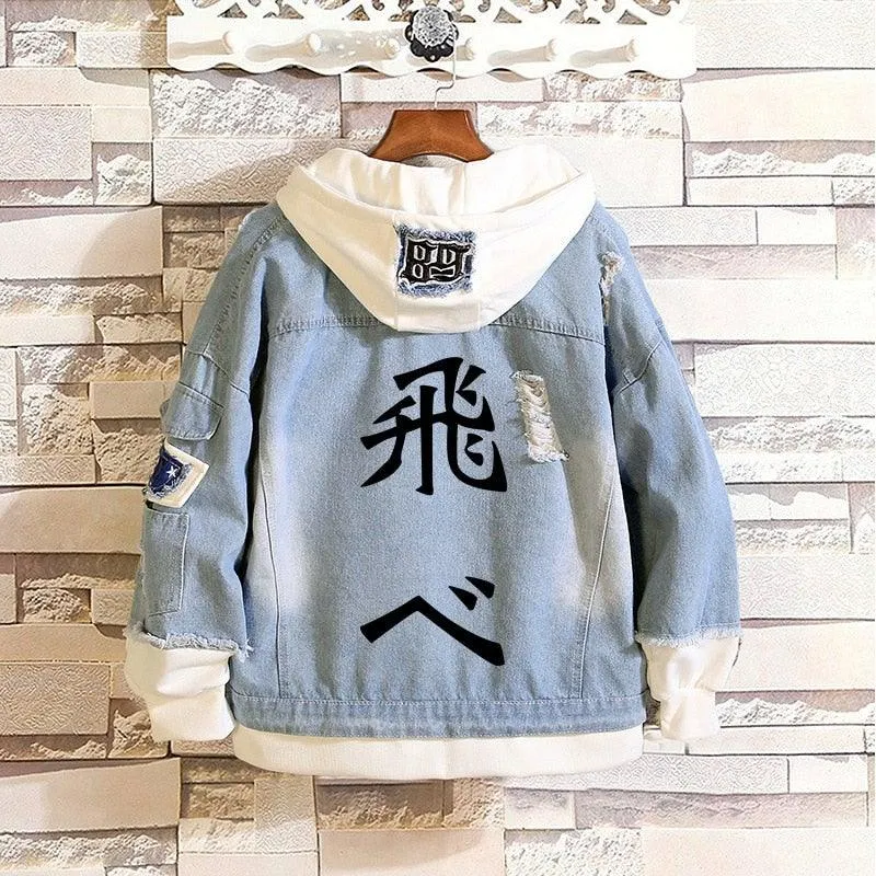 Haikyuu Denim Jacket(10  Designs)