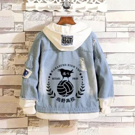 Haikyuu Denim Jacket(10  Designs)