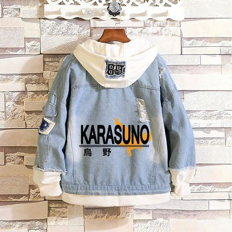 Haikyuu Denim Jacket(10  Designs)