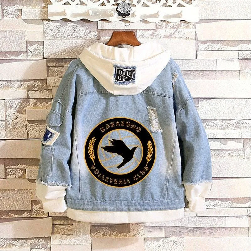 Haikyuu Denim Jacket(10  Designs)