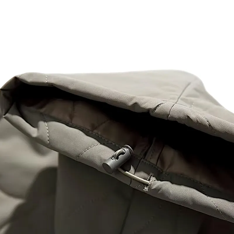 Heavy quilted jogger with charm