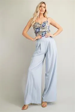 High Waist Wide Leg Pants