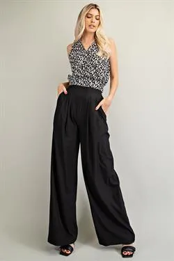 High Waist Wide Leg Pants