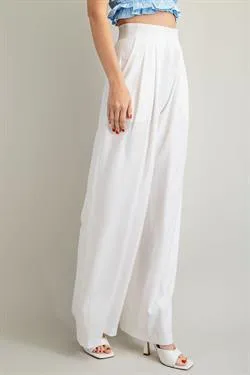 High Waist Wide Leg Pants
