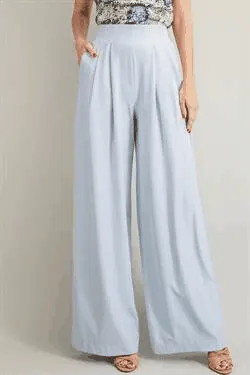 High Waist Wide Leg Pants