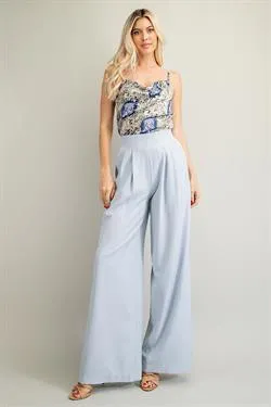 High Waist Wide Leg Pants
