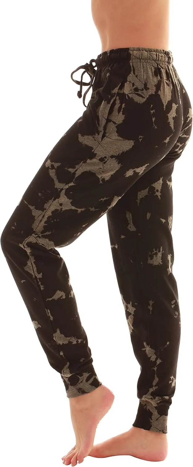 Just Love Loop Terry Tie Dye Jogger Pants for Women