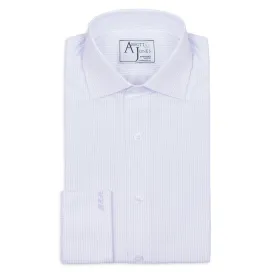 Lilac Striped Bespoke Shirt
