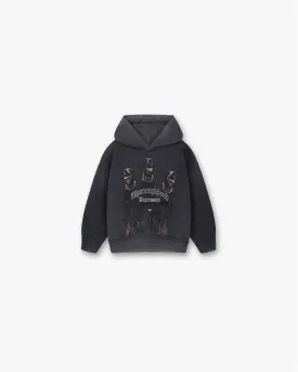 Mini Thoroughbred Hoodie - Vintage Black