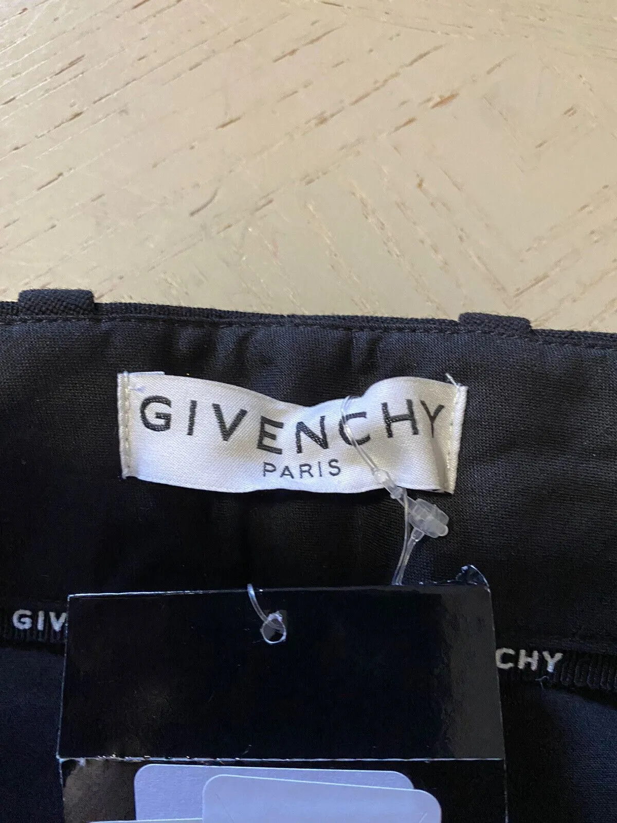 New $990 Givenchy Women Wool Cigarette Pants Black 8 US/40 It Italy