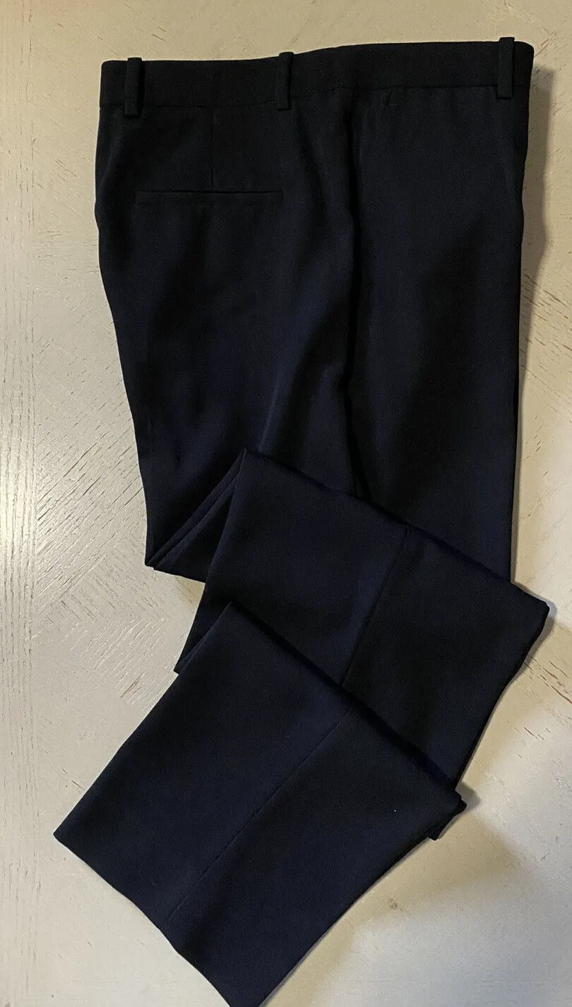 New $990 Givenchy Women Wool Cigarette Pants Black 8 US/40 It Italy