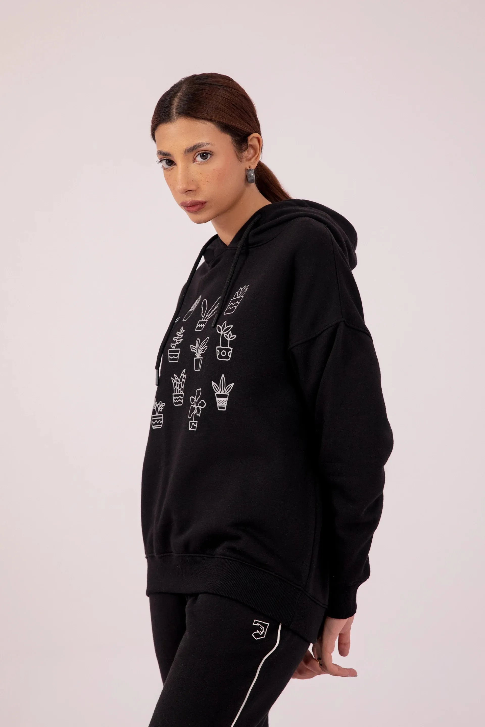 Oversized Graphic Hoodie