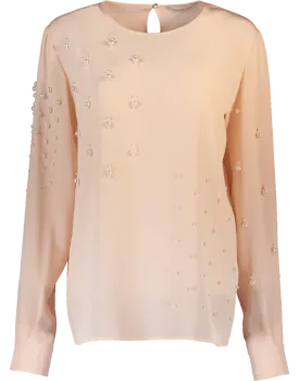 Pearl Embroidered Blouse