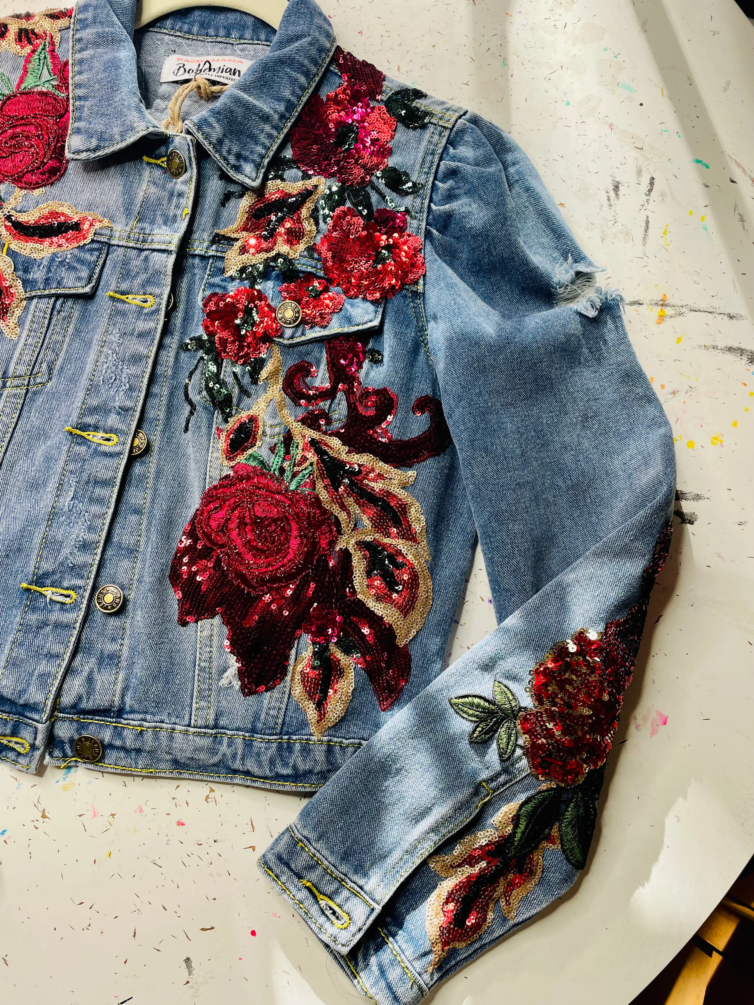 Royal Love Denim Jacket