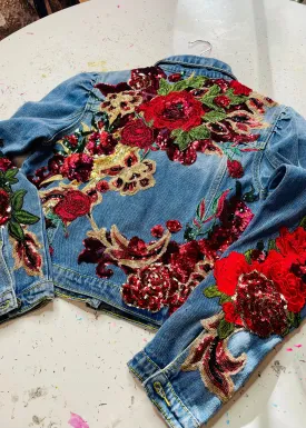 Royal Love Denim Jacket