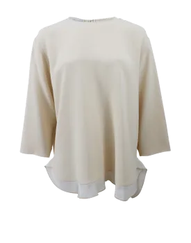 Ruffle Trim Blouse