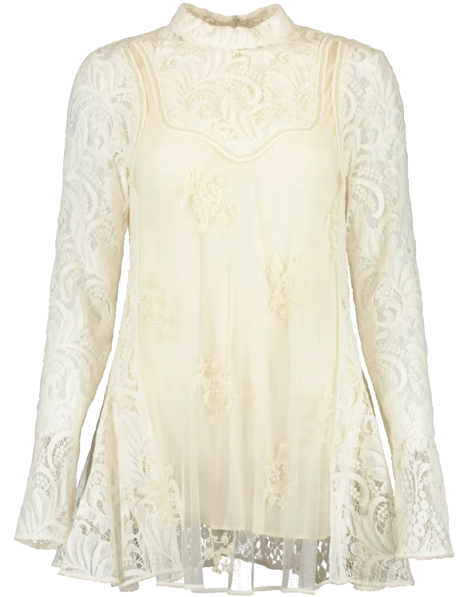 Selah Floral Lace Top