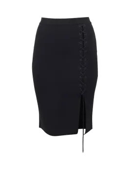 Side Lace Up Skirt