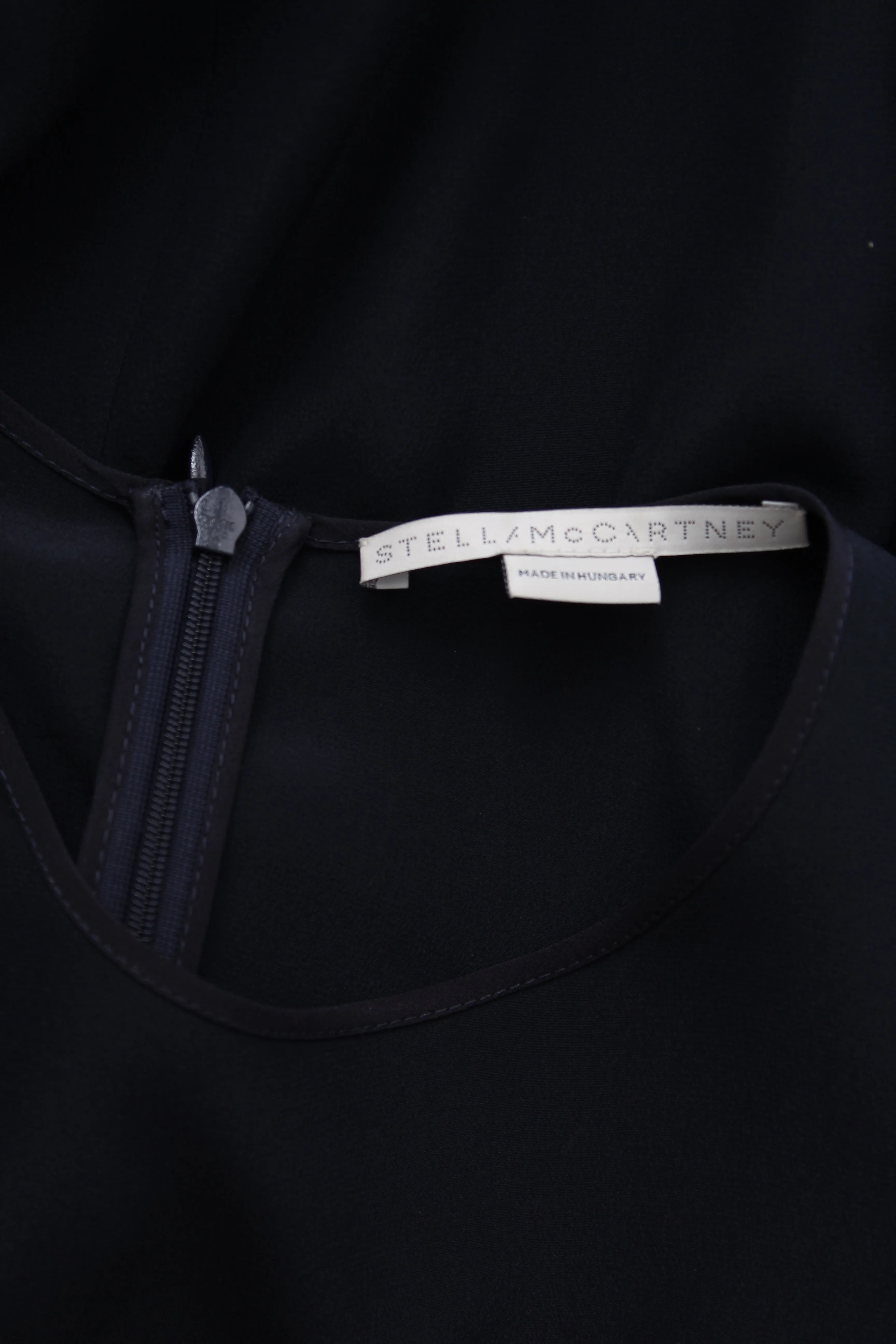 Stella McCartney Tie-Cuff Silk Blouse