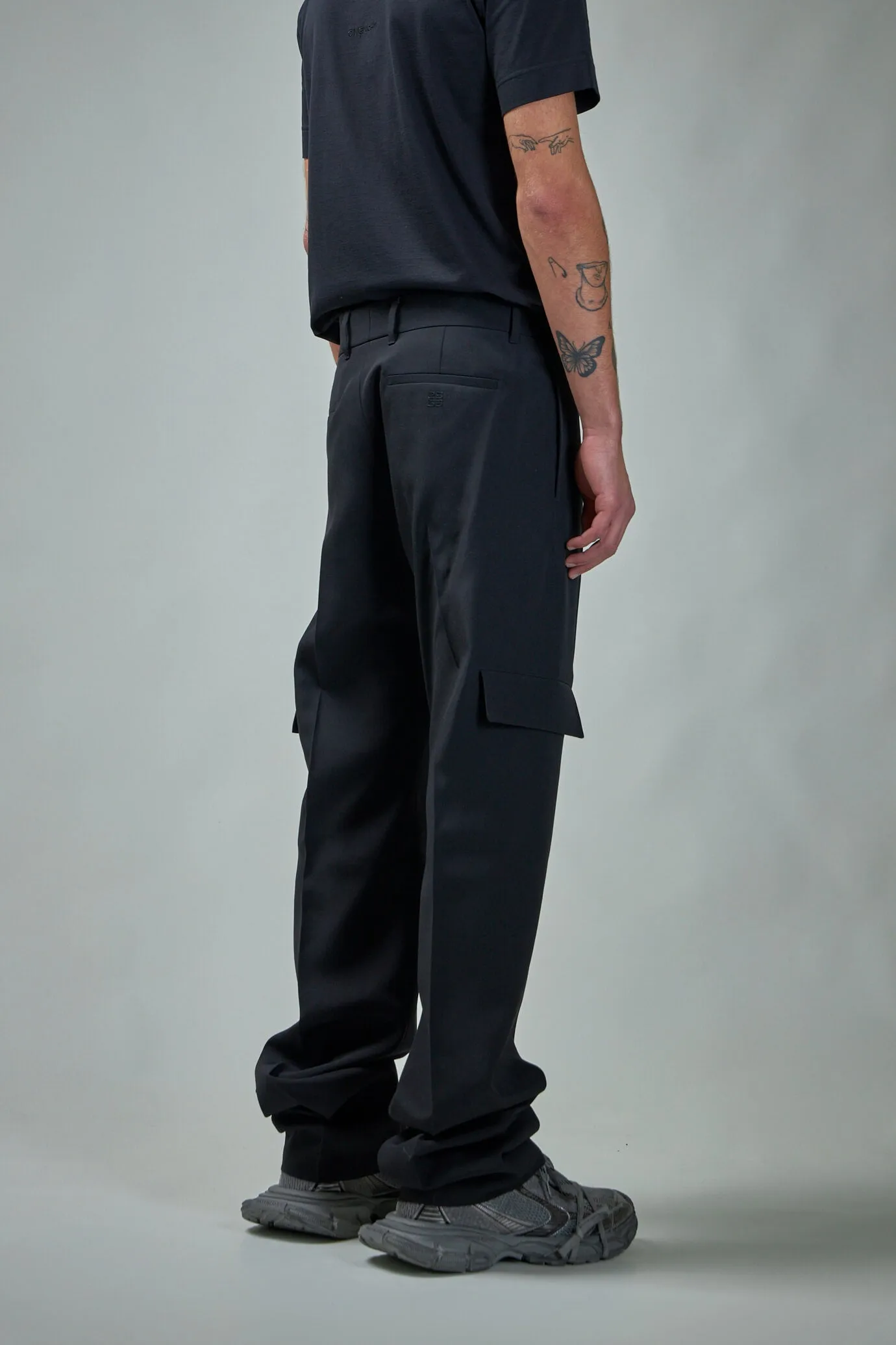 Tailored Pants with Pocket Details