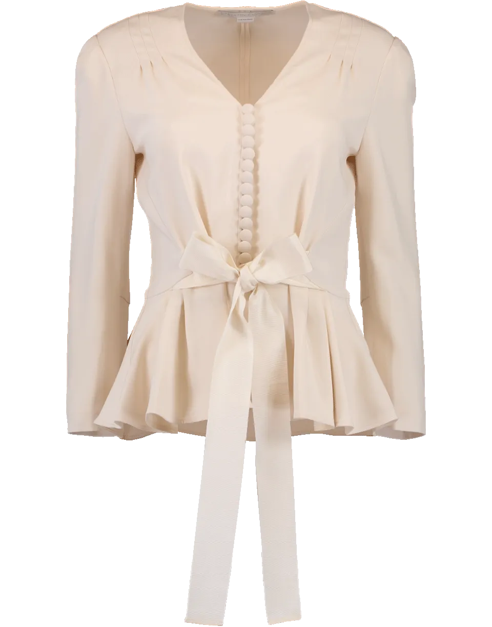 Tie Waisted Taylor Shirt