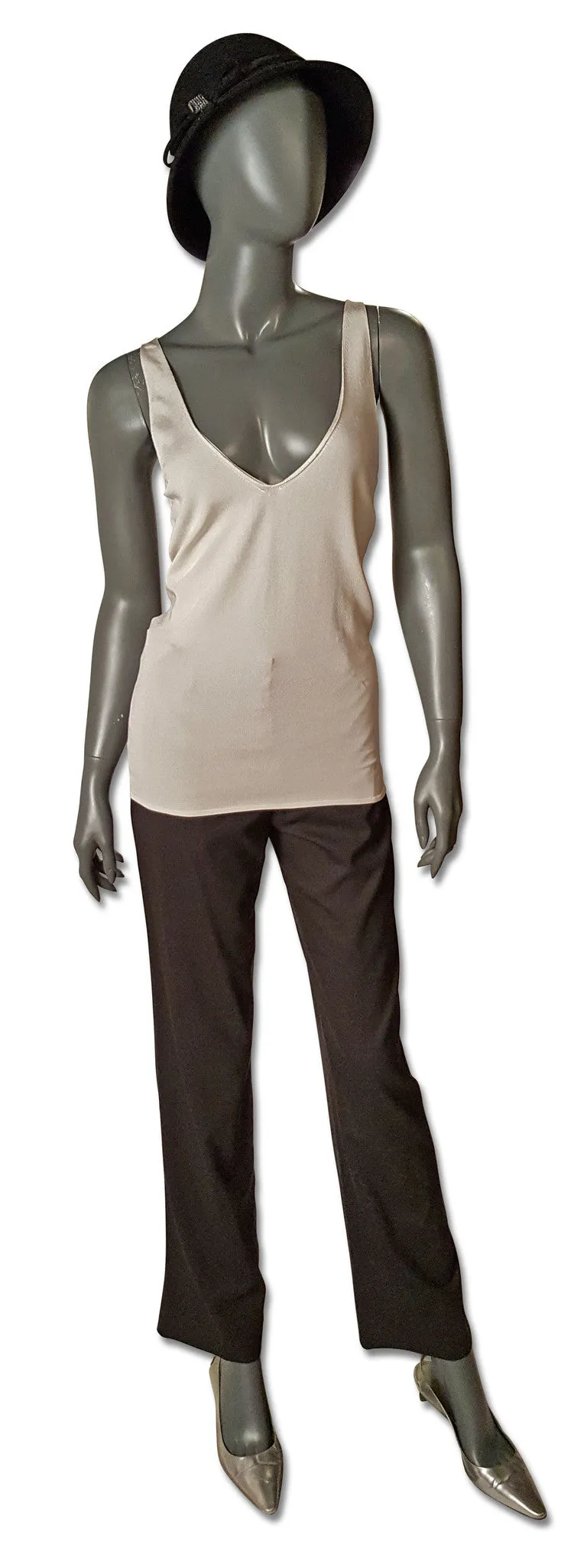 Tom Ford Gucci Cutout Back Silk Tank