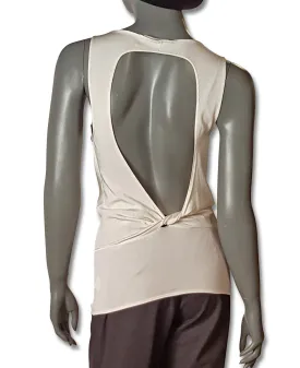 Tom Ford Gucci Cutout Back Silk Tank