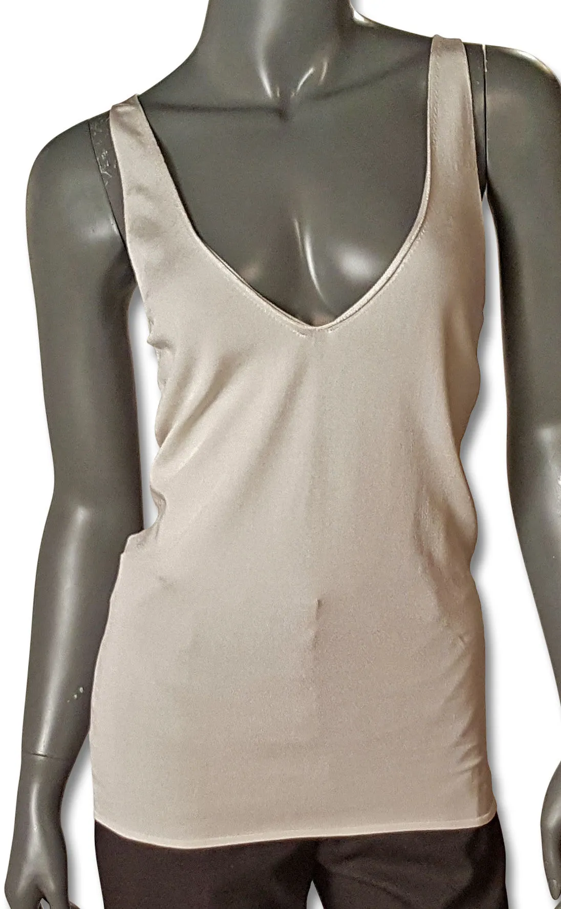 Tom Ford Gucci Cutout Back Silk Tank