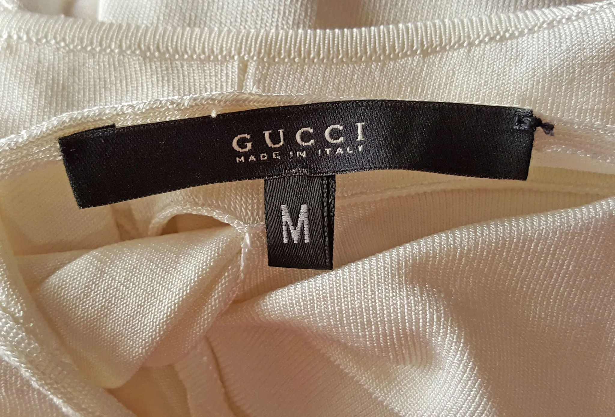 Tom Ford Gucci Cutout Back Silk Tank