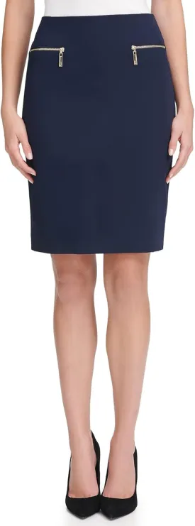 Tommy Hilfiger Women's Pencil Skirt  Knee-length Skirts With Flattering Fit