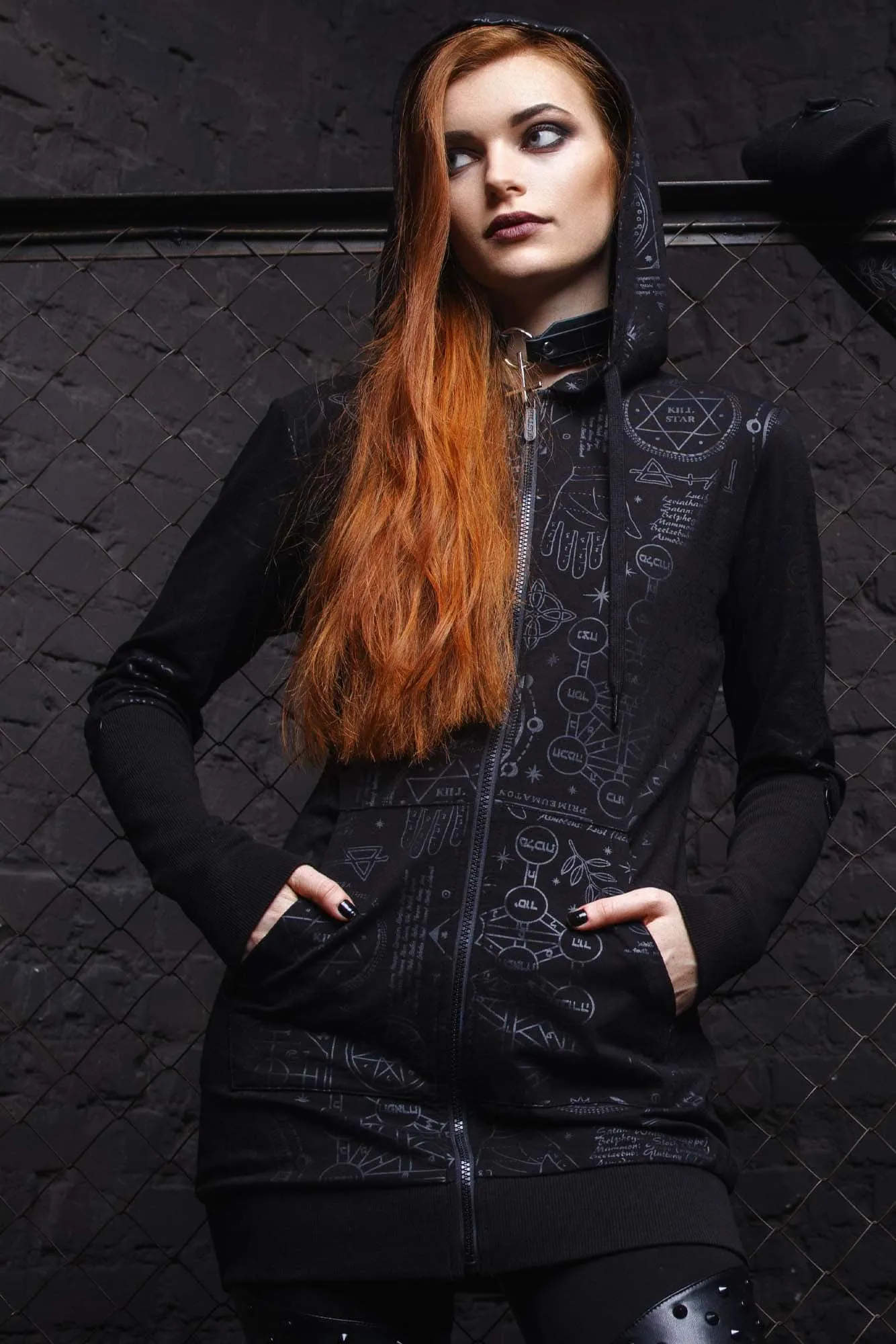 Unholy Sabbath Longline Hoodie